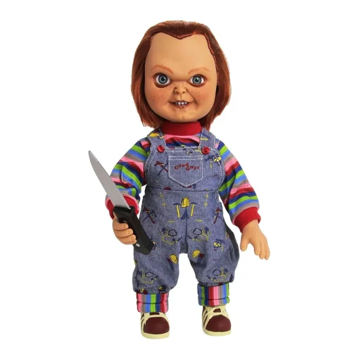 mezco-toyz-childs-play-talking-chucky-action-figure-SNEERING-FACE