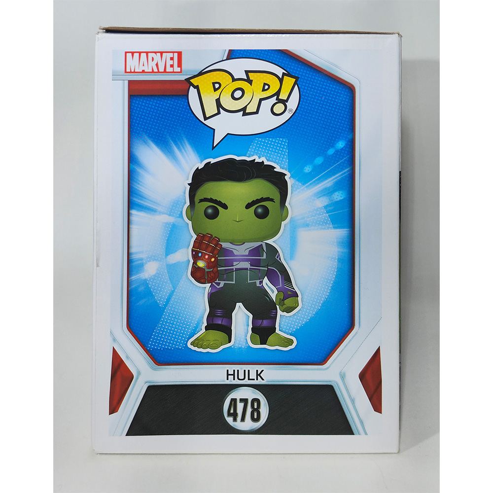 Figurine Pop Hulk with Infinity Gauntlet (Avengers Endgame) #478 pas cher
