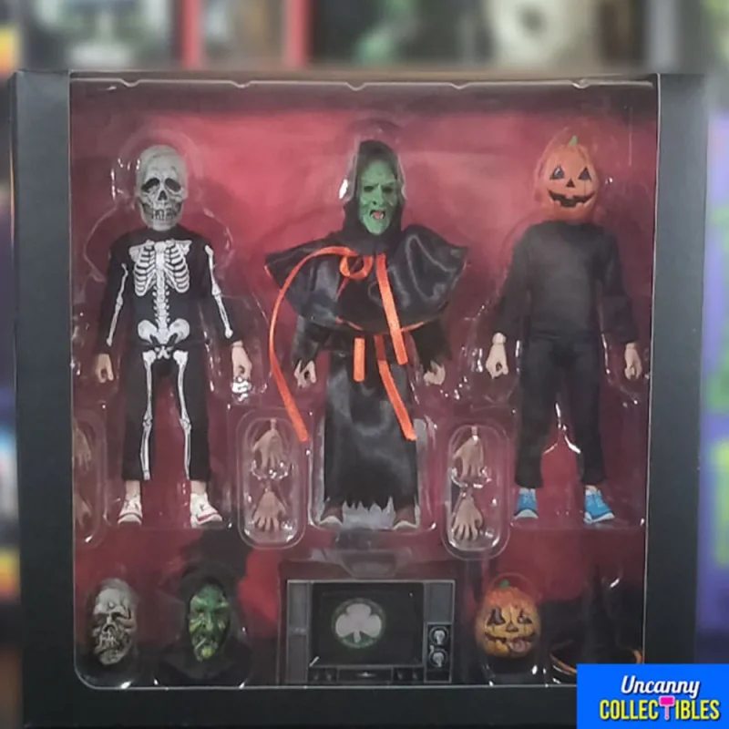 neca-halloween-3-season-of-the-witch-trick-or-treaters-retro-cloth-action-figure-3-pack