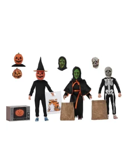 neca-halloween-3-season-of-the-witch-trick-or-treaters-retro-cloth-action-figure-3-pack