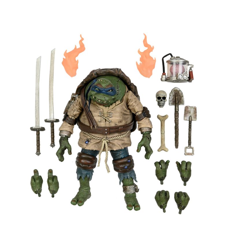 neca-universal-monsters-x-tmnt-ultimate-leonardo-as-the-hunchback-action-figure