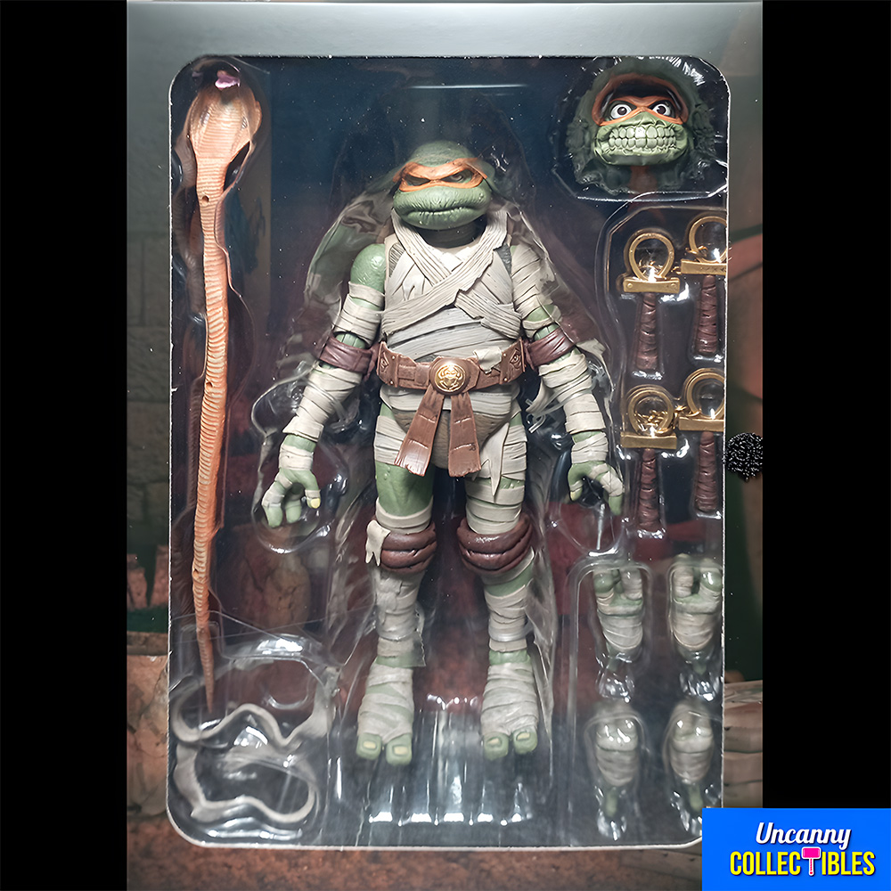 NECA Universal Monsters X TMNT Ultimate Michelangelo Figure