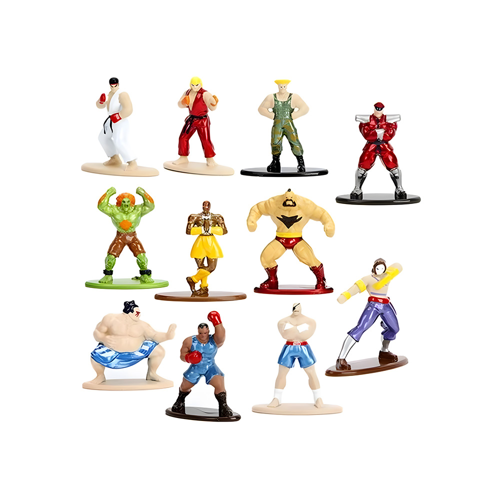 Jada Nano Metalfigs Street Fighter - Guile - Die-Cast Metal Figure