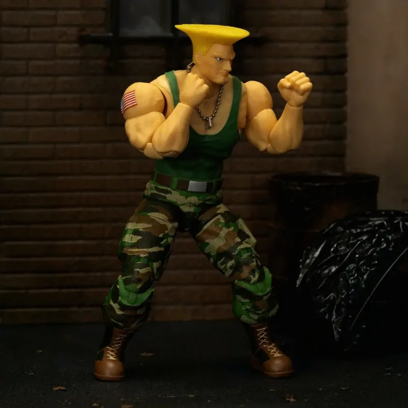 Jada Toys Ultra Street Fighter II The Final Challengers Guile 6-Inch Action Figure