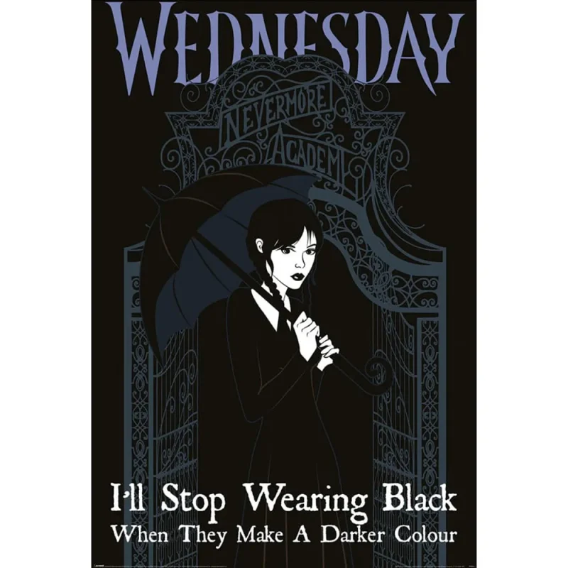 wednesday-darker-than-black-large-maxi-poster-61-x-91cm