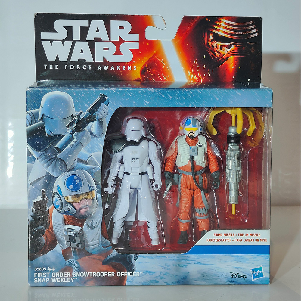 Star Wars The Force Awakens First Order Snowtrooper Officer And Snap Wexley