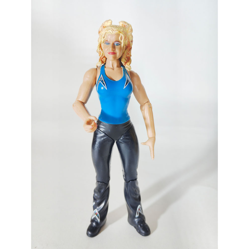WWF WWE Molly Holly Jakks Pacific Rulers Of The Ring Series 4 Wrestling Actio...
