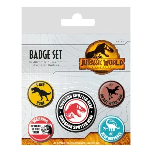 jurassic-park-dominion-5-pack-button-badge-set