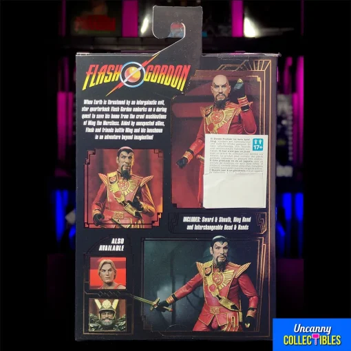 neca-flash-gordon-1980-ultimate-ultimate-ming-red-military-outfit-figure