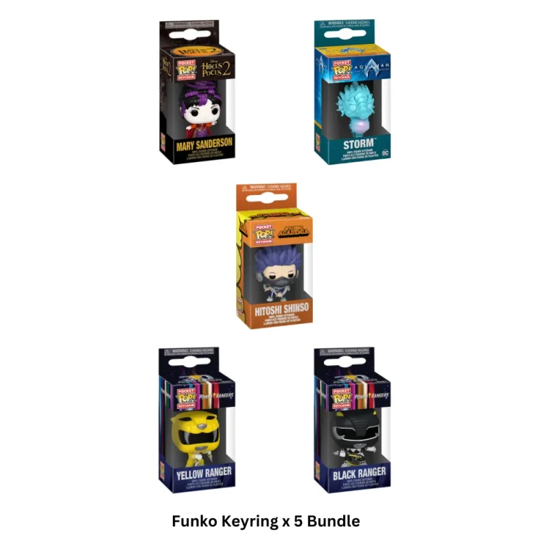 power-rangers-my-hero-academia-hocus-pocus-aquaman-bundle-of-5-pop-vinyl-keyrings