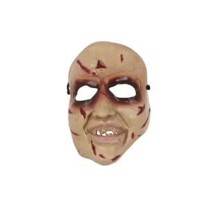 Horror Smiling Face Rubies Mask - Adult Sized