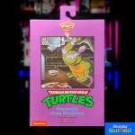 NECA Teenage Mutant Ninja Turtles Cartoon Ultimate Donatello Pizza Club VHS 7-Inch Action Figure