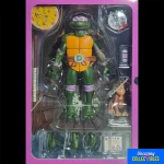 NECA Teenage Mutant Ninja Turtles Cartoon Ultimate Donatello Pizza Club VHS 7-Inch Action Figure