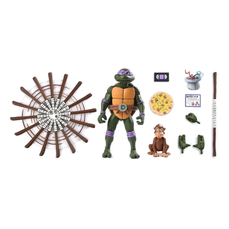 neca-teenage-mutant-ninja-turtles-cartoon-ultimate-donatello-pizza-club-vhs-7-inch-action-figure