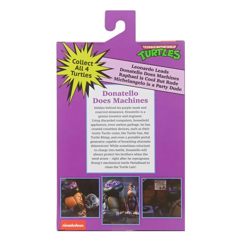 neca-teenage-mutant-ninja-turtles-cartoon-ultimate-donatello-pizza-club-vhs-7-inch-action-figure