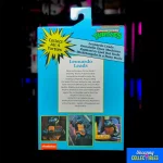 NECA Teenage Mutant Ninja Turtles Cartoon Ultimate Leonardo Pizza Club VHS 7-Inch Action Figure