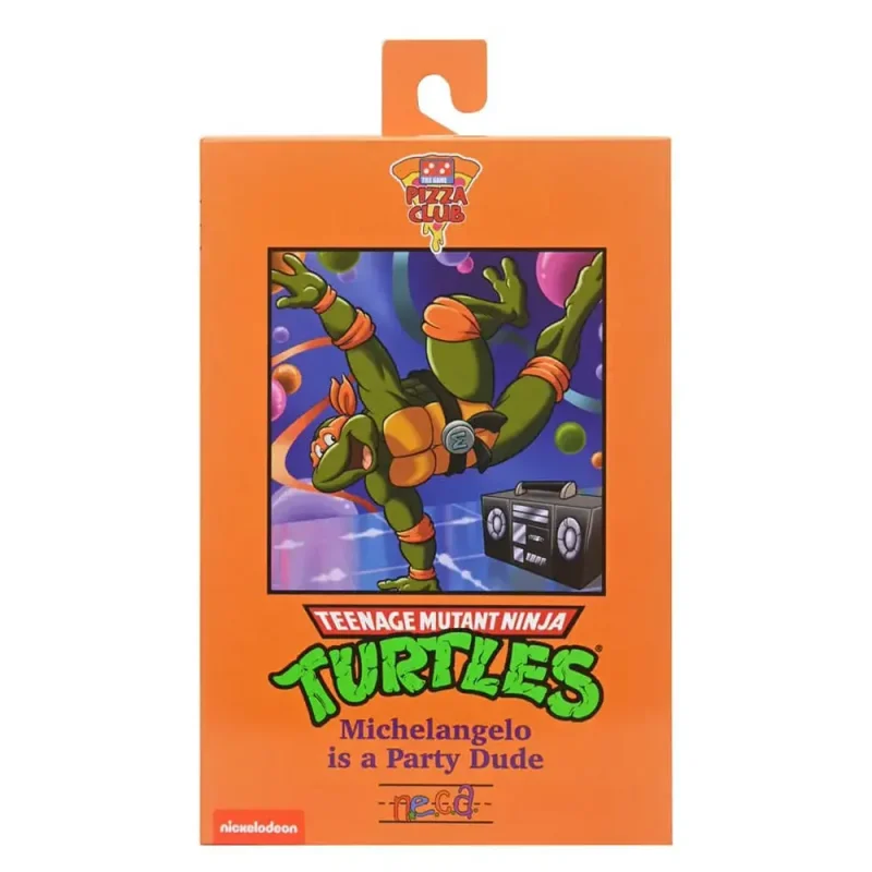 neca-teenage-mutant-ninja-turtles-cartoon-ultimate-michelangelo-pizza-club-vhs-7-inch-action-figure