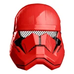 Join the Final Order with our Star Wars Red Sith Trooper Mask. Official design, available in 27cm adult and 23cm child sizes. Perfect for cosplay and Halloween.