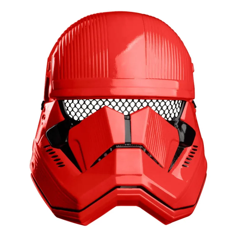 Join the Final Order with our Star Wars Red Sith Trooper Mask. Official design, available in 27cm adult and 23cm child sizes. Perfect for cosplay and Halloween.