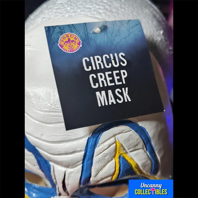 Circus Creep Mask Half Head Mask - Adult Sized Bristol Novelty Mask