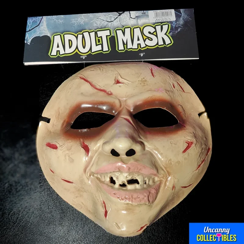 Horror Smiling Face Horror Mask - Adult Sized Bristol Novelty Mask