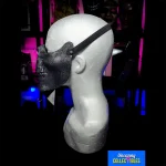 Silver Skull Half Mask - Adult Sized