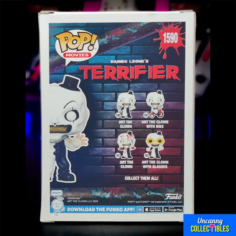 Funko POP Movies Art The Clown Terrifier Vinyl Figure