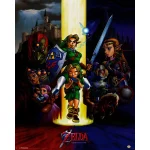 Legend Of Zelda Ocarina Of Time Poster 40 x 50cm