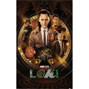 Marvels Loki Glorious Purpose Large Maxi Poster 61 x 91 cm