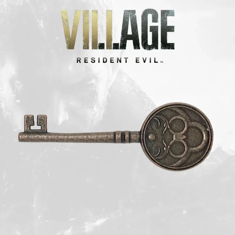 Resident Evil Village Replica 1/1 Insignia key Limited Edition Fanattik Collectible