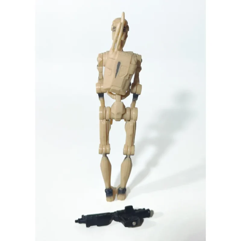 Star Wars The Phantom Menace Battle Droid Sliced 3.75 Inch Action Figure With CommTech Chip