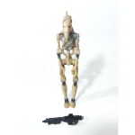 Star Wars The Phantom Menace Battle Droid Sliced 3.75 Inch Action Figure With CommTech Chip