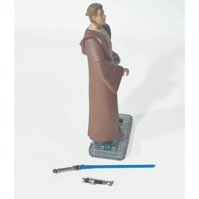 Star Wars The Phantom Menace Obi Wan Kenobi Naboo 3.75 Inch Action Figure With CommTech Chip