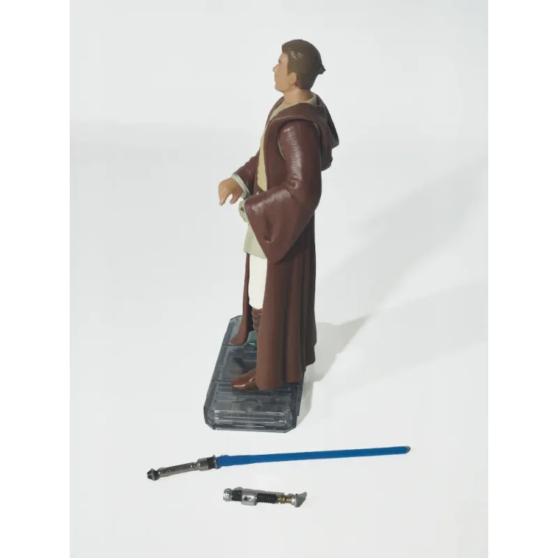 Star Wars The Phantom Menace Obi Wan Kenobi Naboo 3.75 Inch Action Figure With CommTech Chip