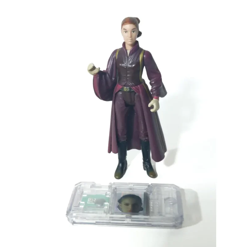 Star Wars The Phantom Menace Queen Amidala Naboo 3.75 Inch Action Figure With CommTech Chip