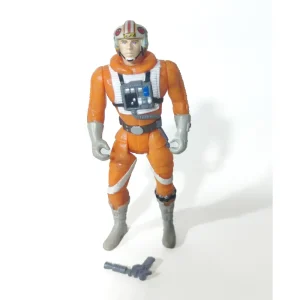 Star Wars Power Of The Force Luke Skywalker In X-Wing Fighter Pilot Gear 3.75 Inch Action Figure