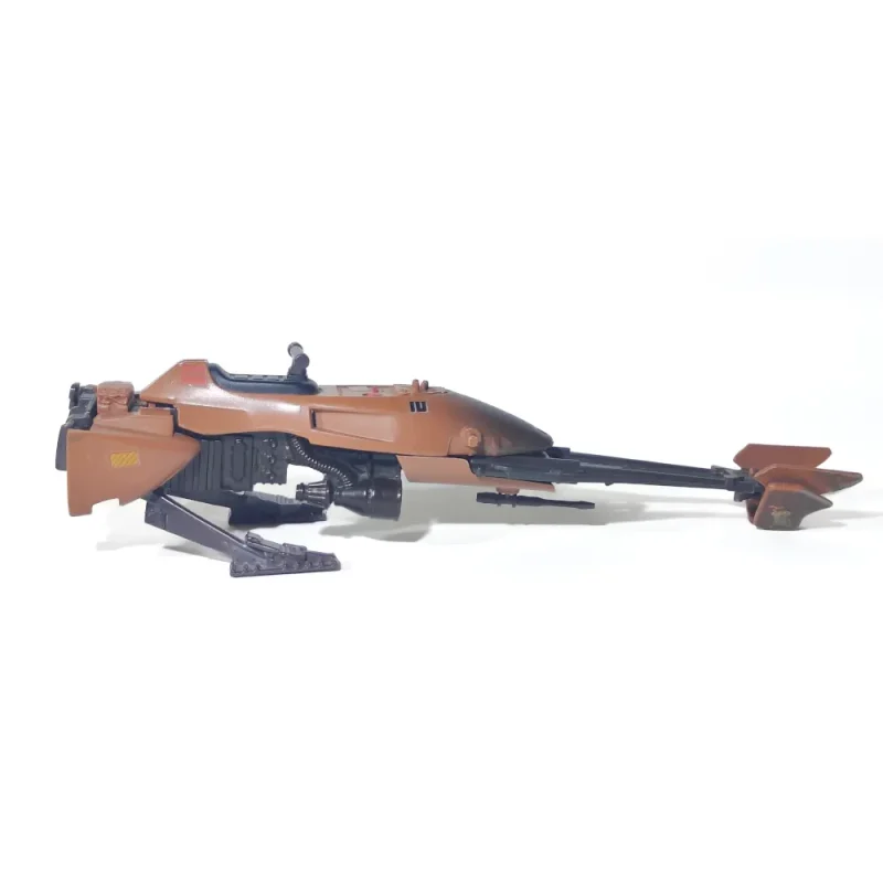 Star Wars Power of the Force Speeder Bike With Luke Skywalker In Endor Gear 3.75 Inch Action Figure