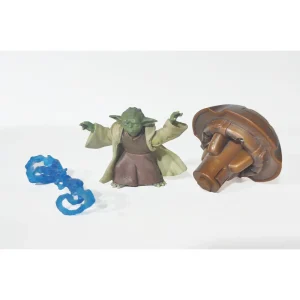 Star Wars Saga Attack Of The Clones Yoda 3.75 Inch Action Figure