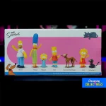 The Simpsons Family Jakks Pacific Mini Figure 7-Pack Action Figures