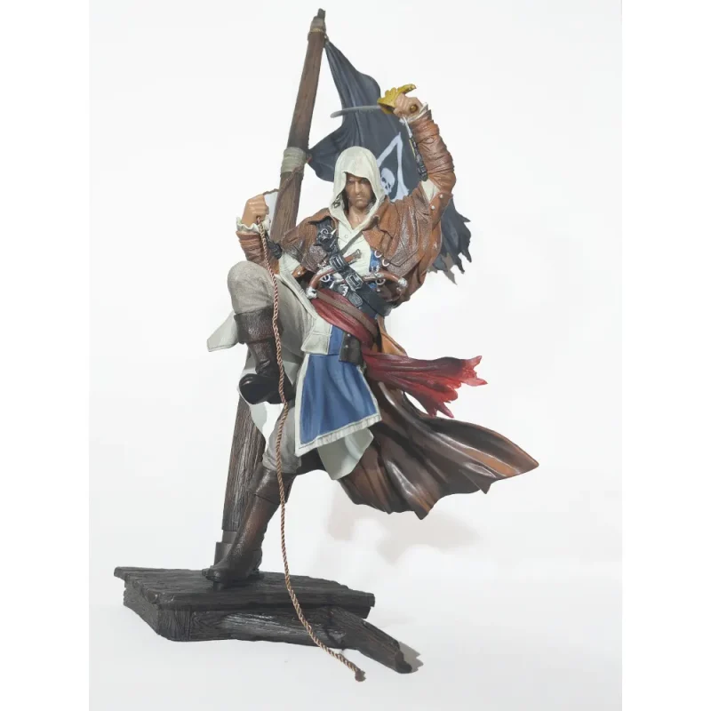 Assassins Creed IV Black Flag Buccaneer Edition With Figurine & Book Playstation 3 Collectors Box Set - No Game