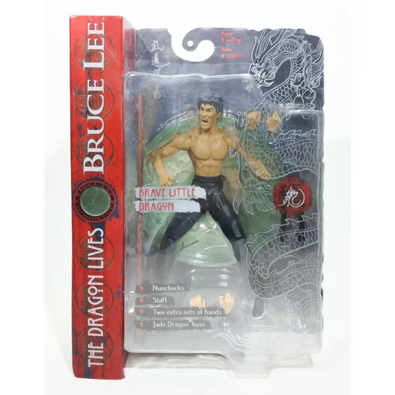 Bruce Lee The Dragon Lives Brave Little Dragon 6-Inch Art Asylum Action Figure