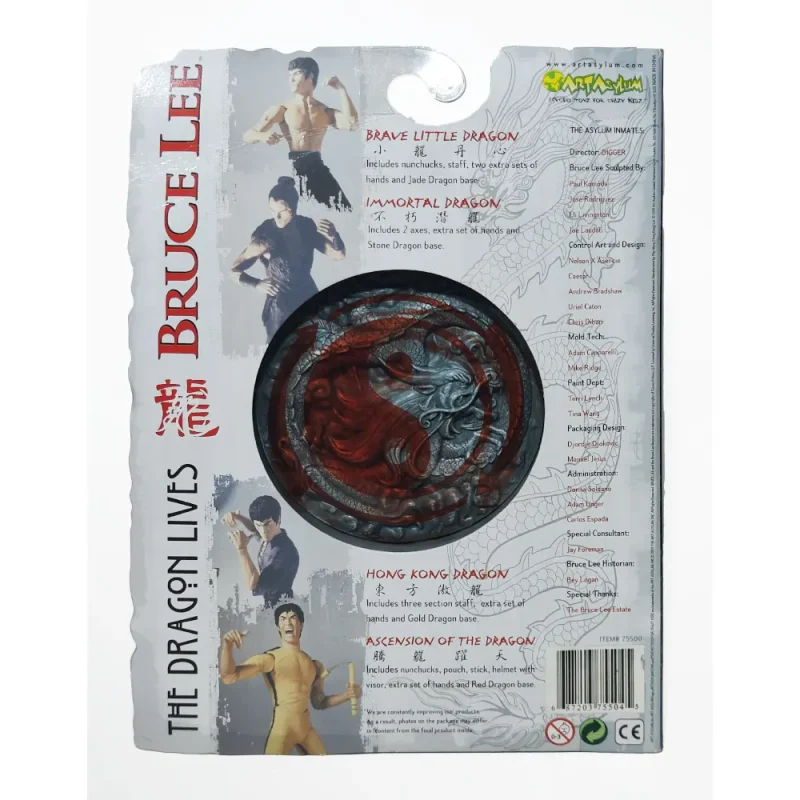 Bruce Lee The Dragon Lives Immortal Dragon 6-Inch Art Asylum Action Figure