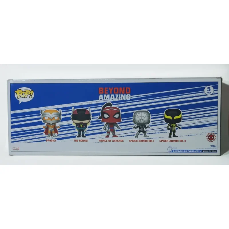 Funko Pop Marvel Spider-Man Beyond Amazing Collection 5 Pack Amazon Exclusive