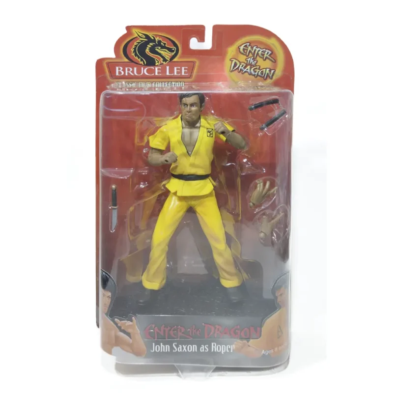 John Saxon As Roper Enter The Dragon Bruce Lee Classic Film Collection 7-Inch Action Figure By Play Along Toys