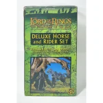 Lord Of The Rings FOTR Ringwraith And Horse Toy Biz Action Figure With Light Up Eyes & Galloping Action