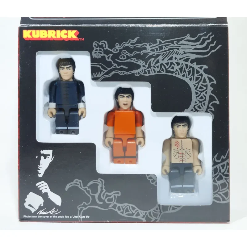 Medicom Bruce Lee Kubrick Mini Figure 3 Pack