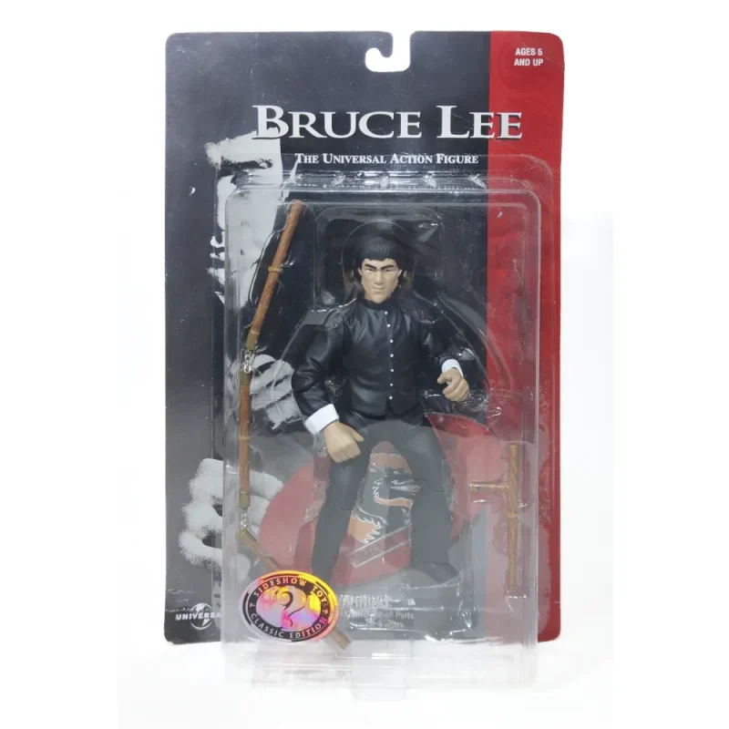 Sideshow Toys Bruce Lee Black Outfit 7-Inch Universal Action Figure