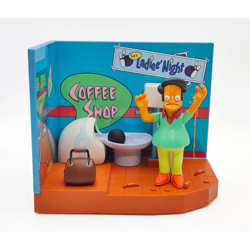 The Simpsons Bowl A Rama With Pin Pal Apu Interactive World Of Springfield Playmates Toys Playset