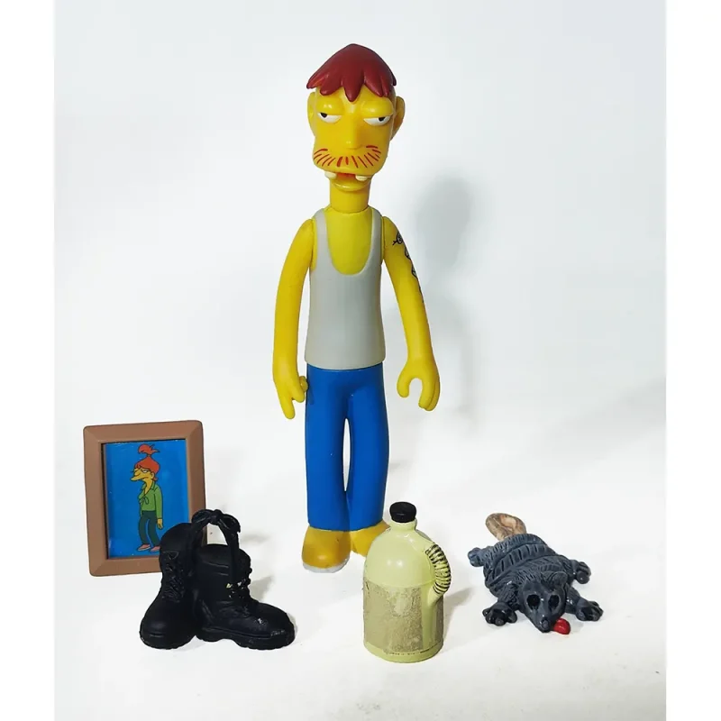 The Simpsons Cletus World Of Springfield 4.5-Inch Playmates Toys Action Figure