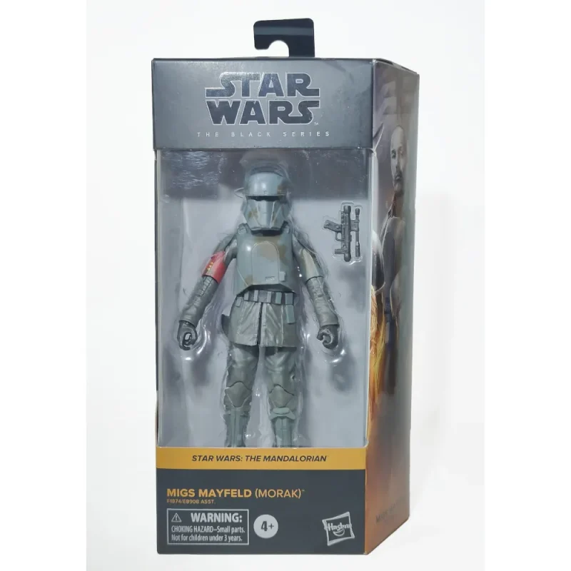 Star Wars The Mandalorian The Black Series #15 Migs Mayfield Morak 6-Inch Action Figure